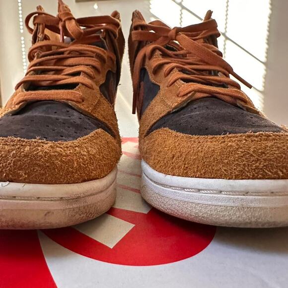 Nike Dunk High PRM Dark Russet - Picture 3 of 8